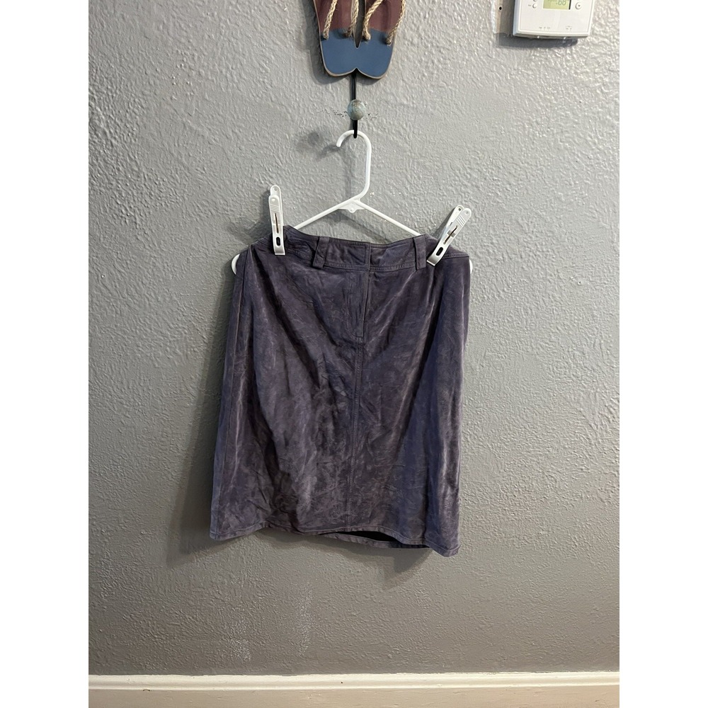 J Jill Women's Purple‎ Corduroy Pencil Skirt Size 6